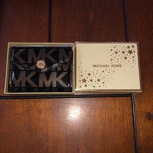 Michael Kors // NWT Black and Gold wallet